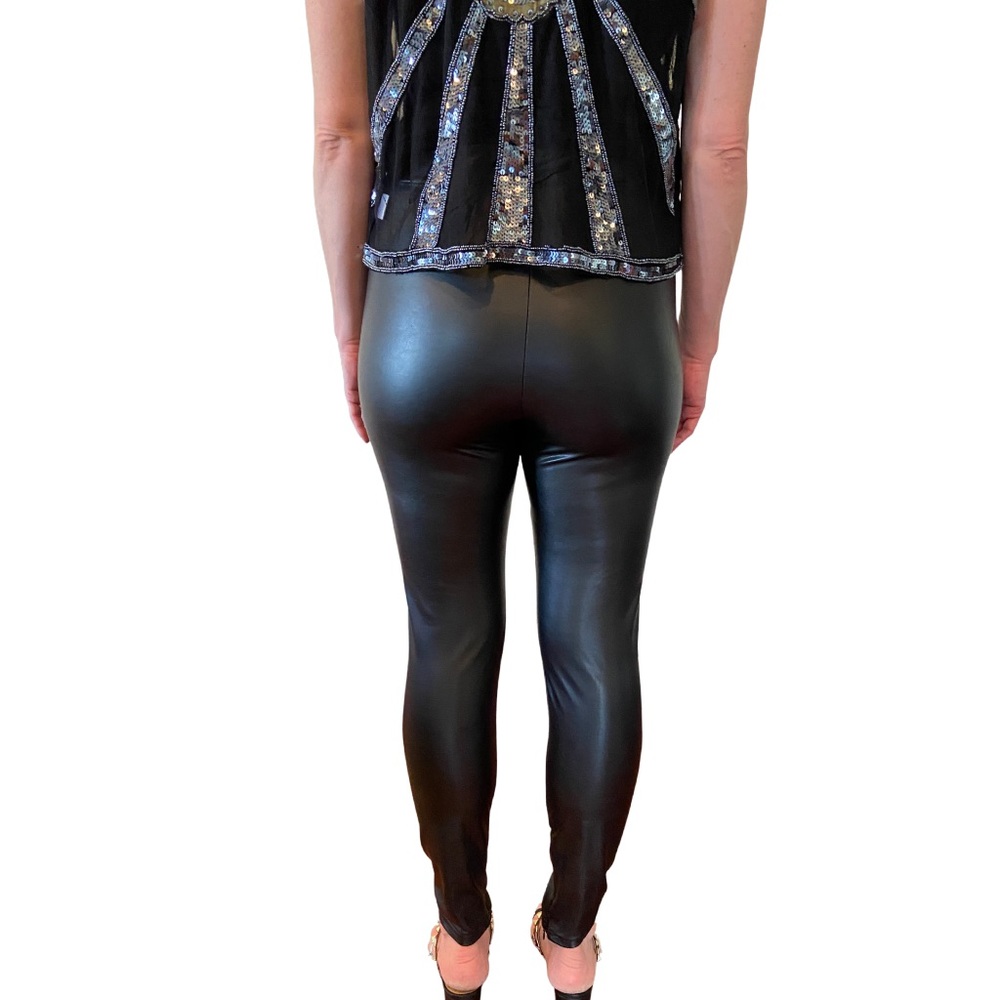 ✨Host Pick✨Michael Kors Faux Leather Leggings✨ - Picture 4 of 6